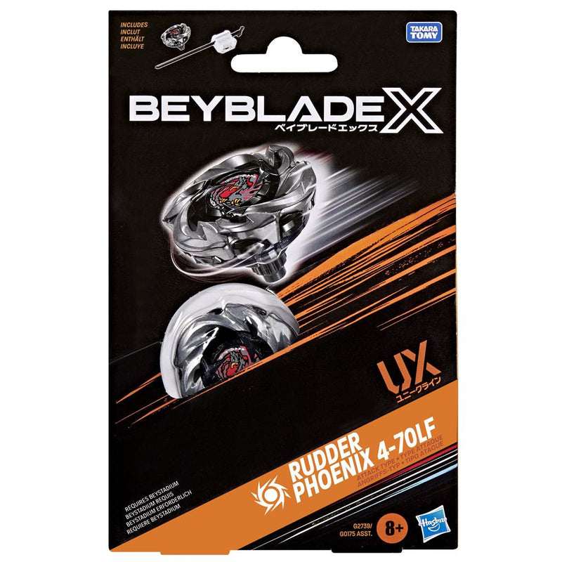 Beyblade X - Rudder Phoenix 4-70LF UX Starter Pack