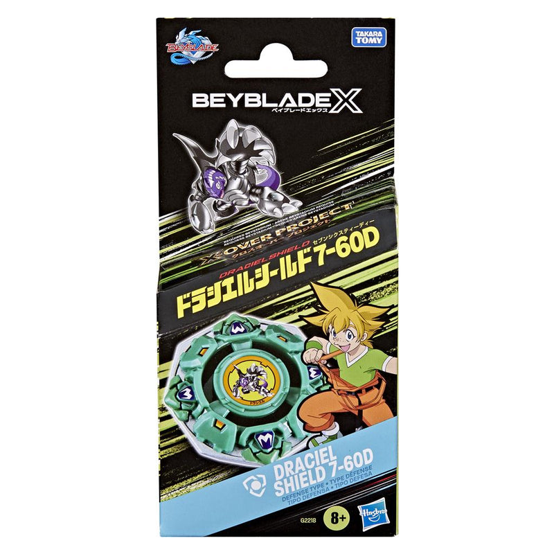 Beyblade X - X-Over Project Draciel Shield 7-60D Pack
