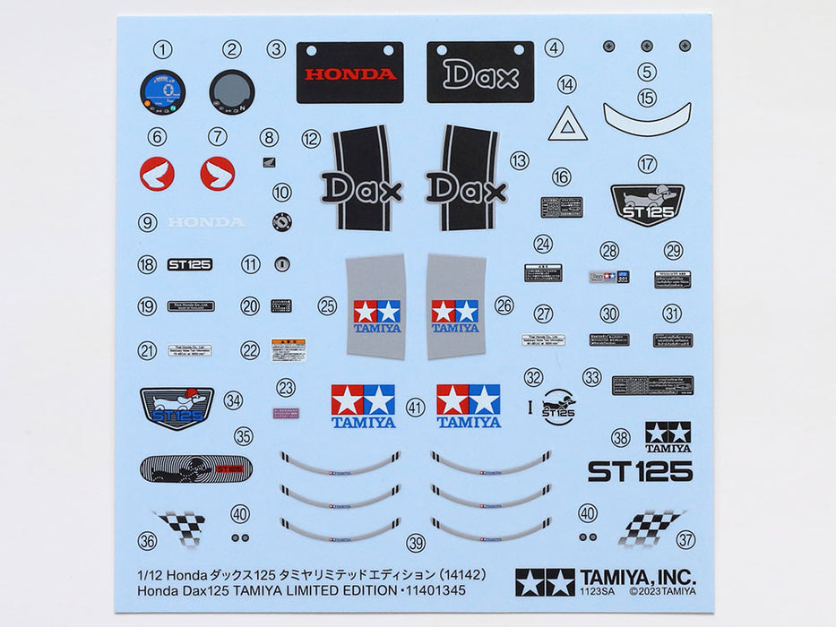 Honda Dax125 - Tamiya Limited Edition 1:12