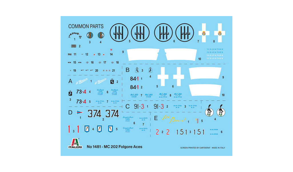 MC.202 Folgore Aces