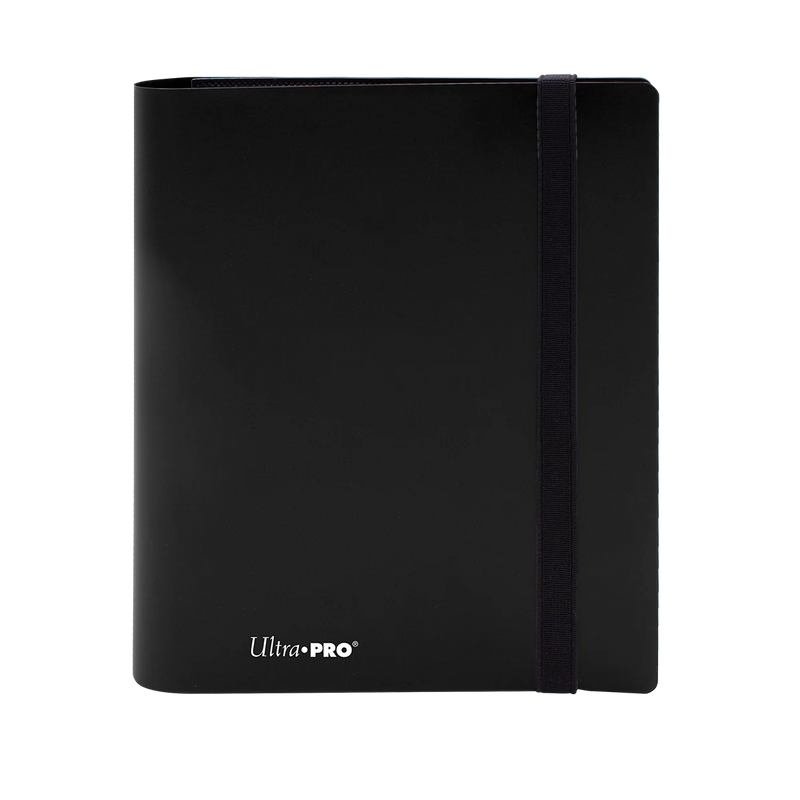 Ultra Pro - Eclipse 4-Pocket PRO-Binder - Jet Black