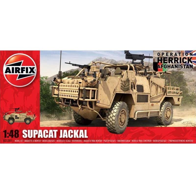 Airfix Supacat Jackal 1:48 Box Cover