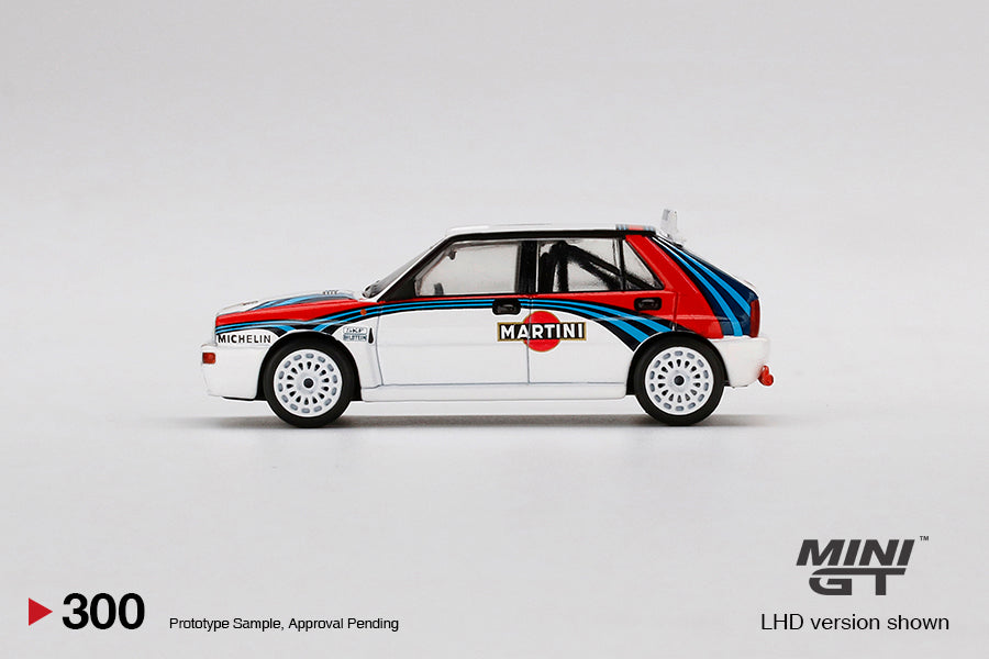 Mini GT Lancia Delta HF Integrale Evoluzione Martini Racing - Diecast