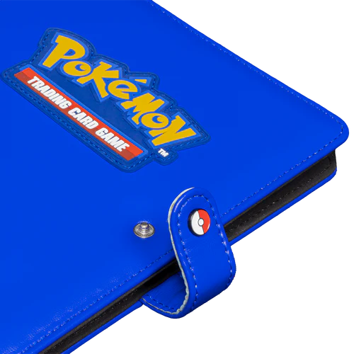 Ultra Pro - Premium Blue 4-Pocket Snap Binder for Pokémon