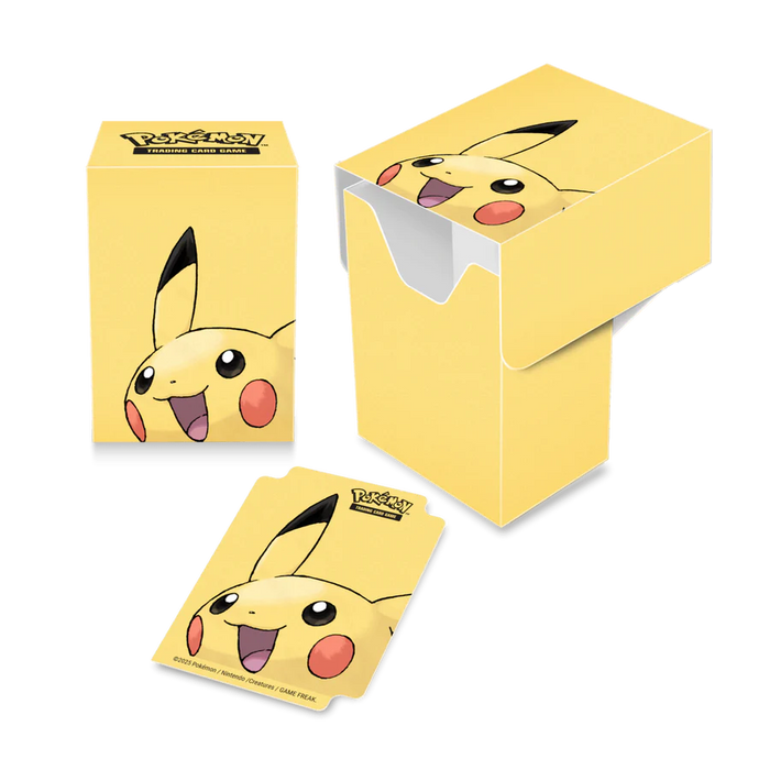 Ultra Pro - Pikachu Full View Deck Box for Pokemon