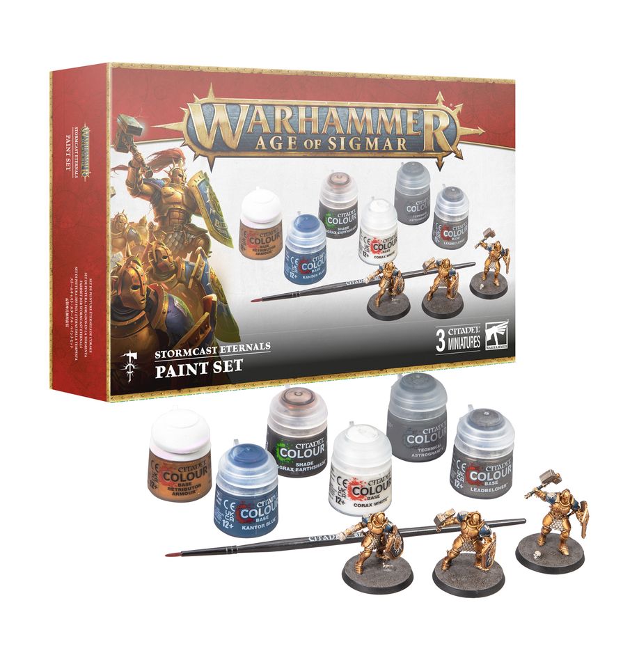 Stormcast Eternals + Paints Set