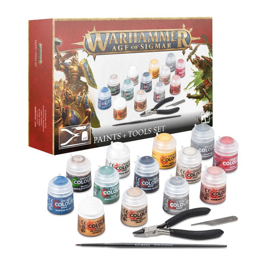 Age of Sigmar: Paint + Tools Set - Pre-Order