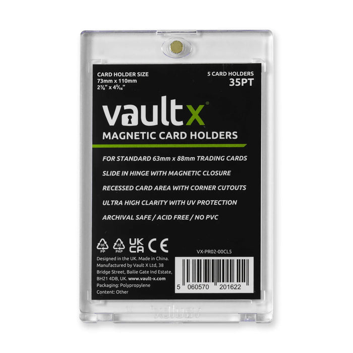 Vault X Magnetic Card Holders - 5 Pack
