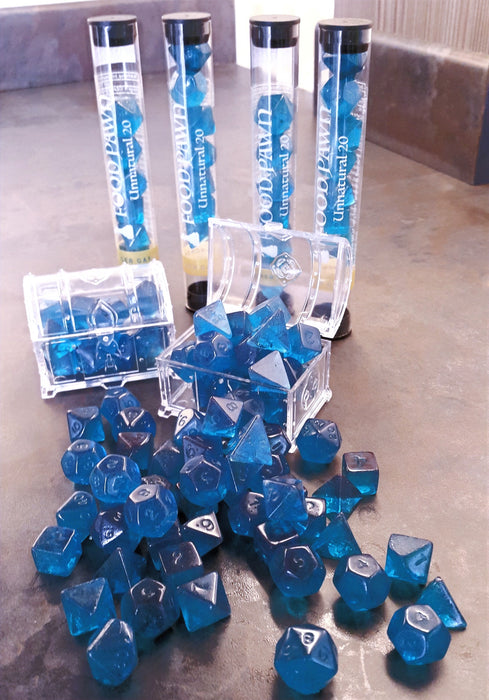 Food Pawn Jelly Polyhedral  Dice - Unnatural 20