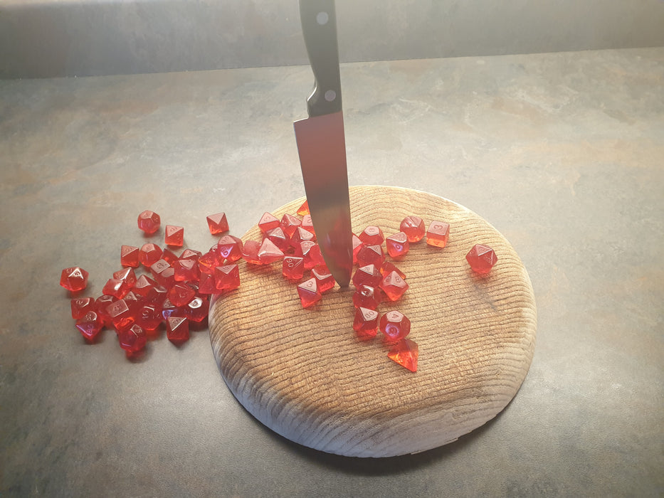 Food Pawn Jelly Polyhedral  Dice - Die Die Die!