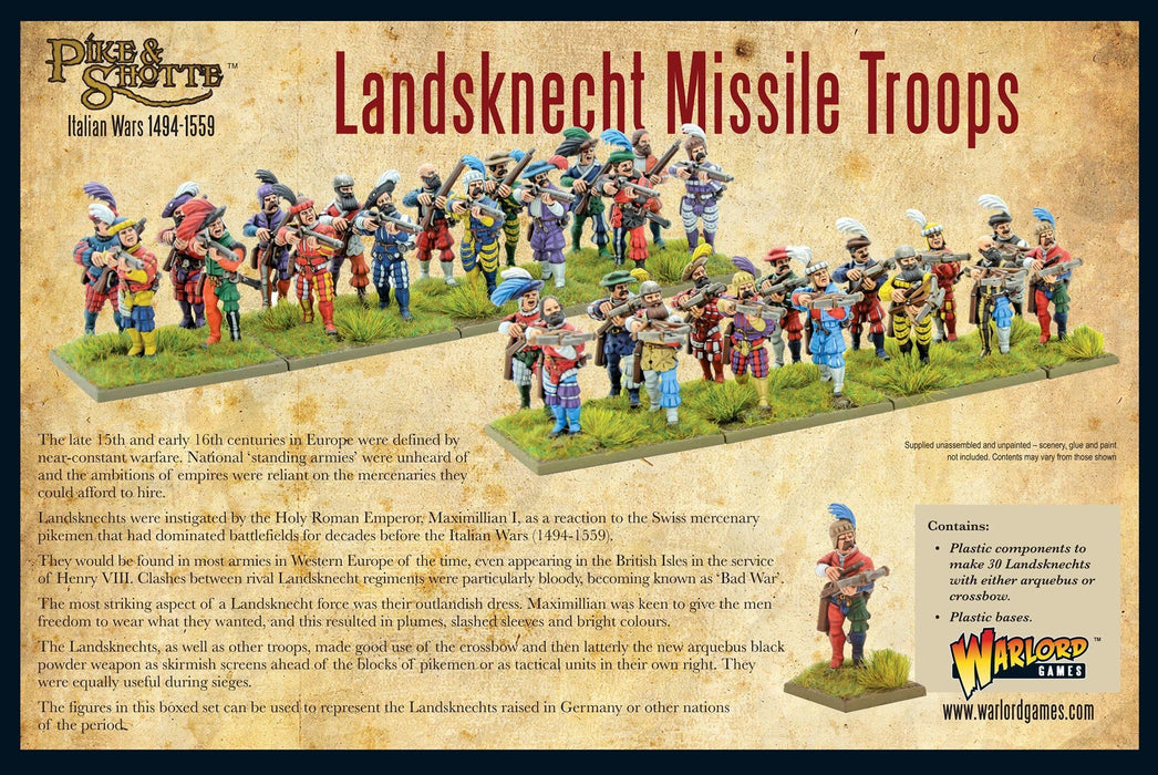 Landsknecht Missile Troops