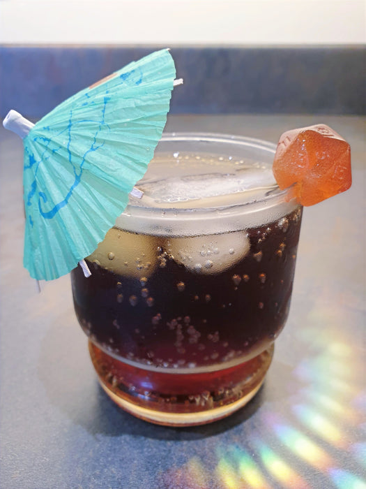 Food Pawn Jelly Polyhedral  Dice - Roll-a-Cola