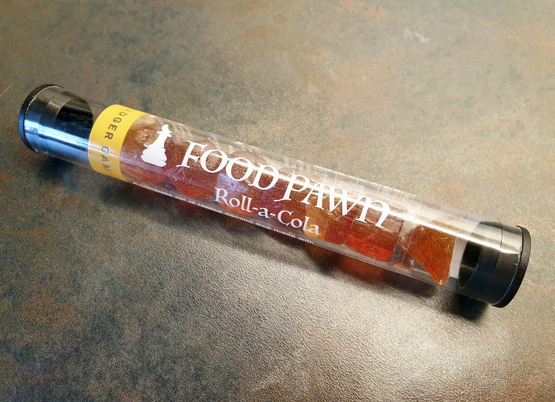 Food Pawn Jelly Polyhedral  Dice - Roll-a-Cola