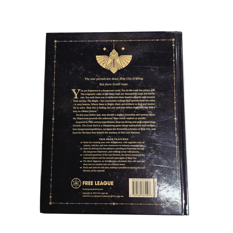Coriolis: The Great Dark - Core Rules (Damaged Cover)