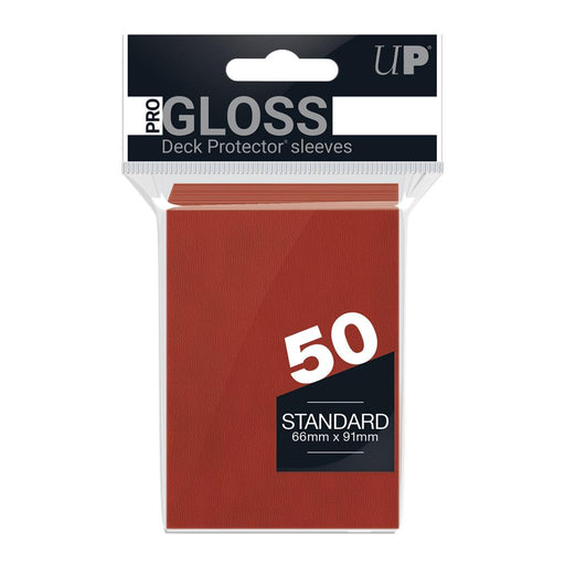 Ultra Pro - Standard Sleeves - Red (50 Sleeves)