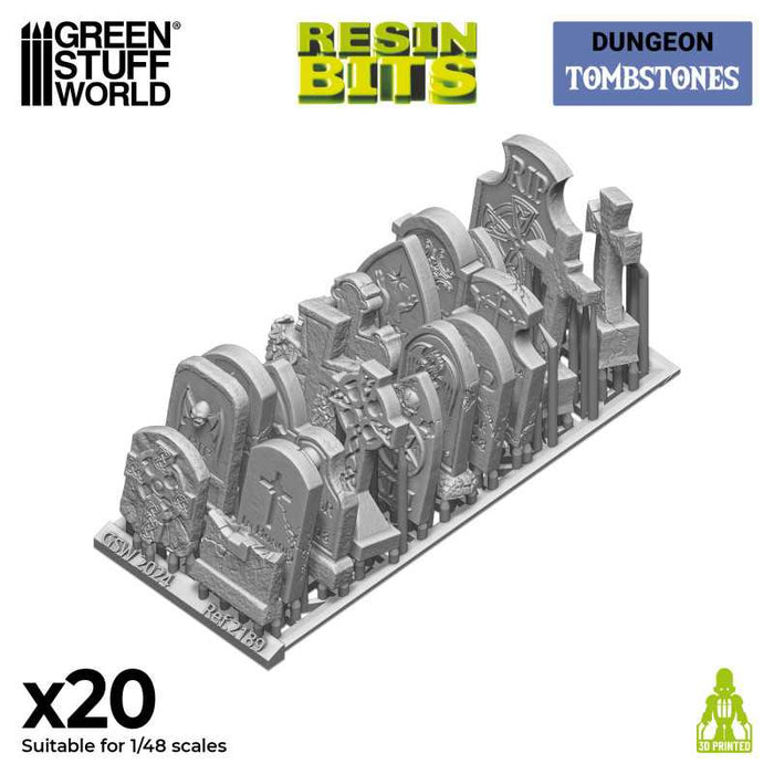Resin Bits - Tombstones