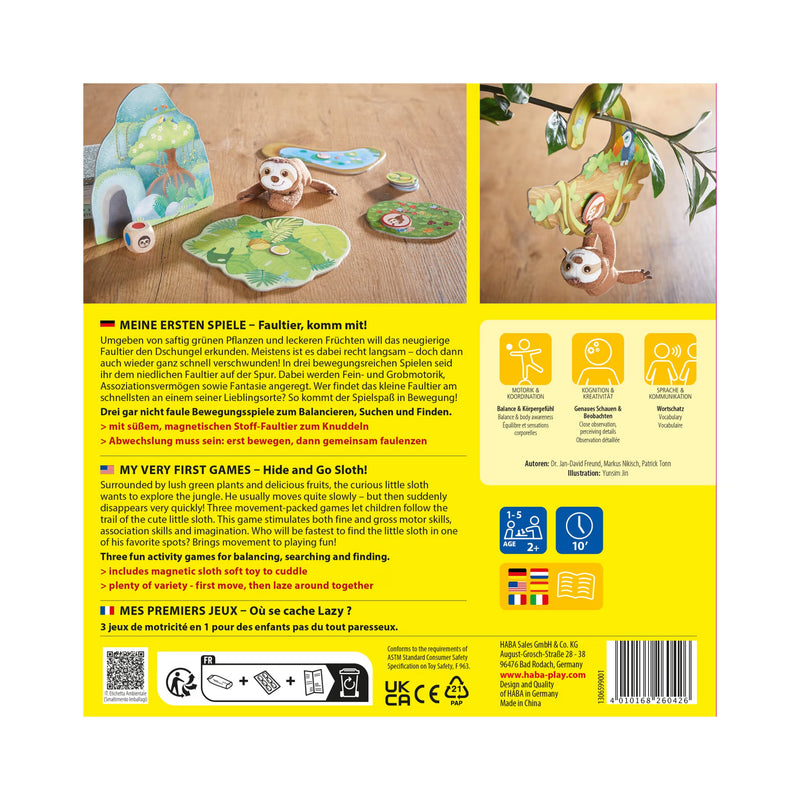 My Very First Games - Hide and Go Sloth!