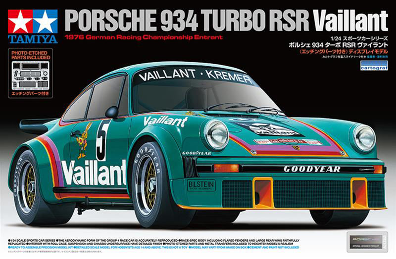 Porsche 934 Vaillant (1:24)