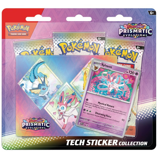Pokemon TCG: Prismatic Evolutions Tech Sticker Collection