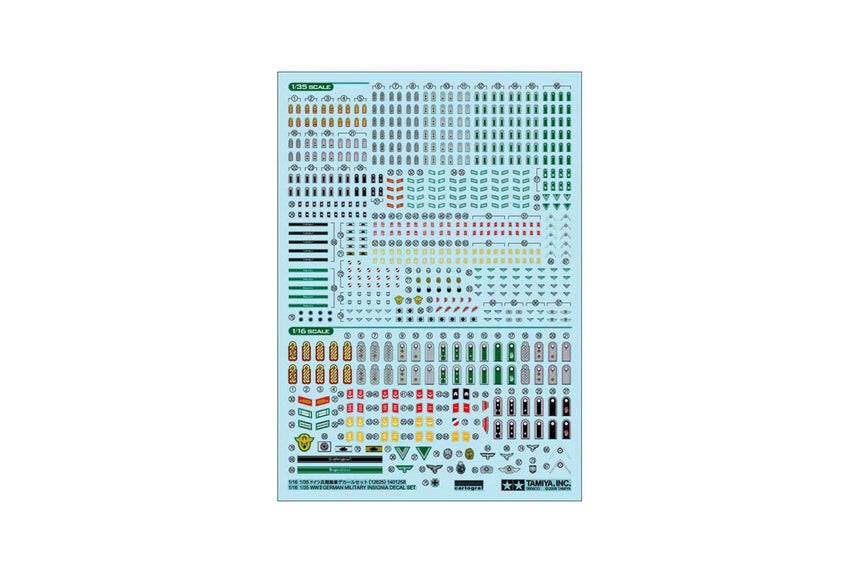 WWII German Insignia Decal Set I 1:35