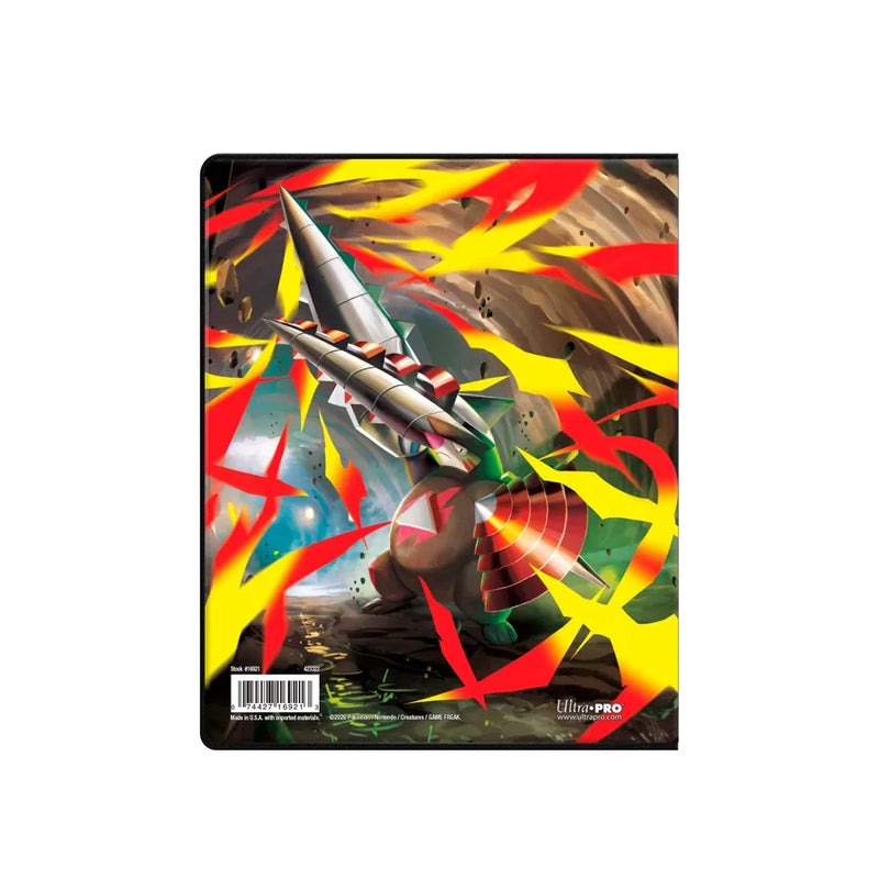 Ultra Pro - Mega Evolution Pitch Black 4-Pocket Portfolio for Pokémon