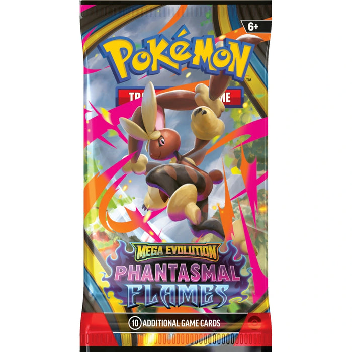 Pokémon TCG: Mega Evolution Phantasmal Flames Booster Pack *Limit of 12*