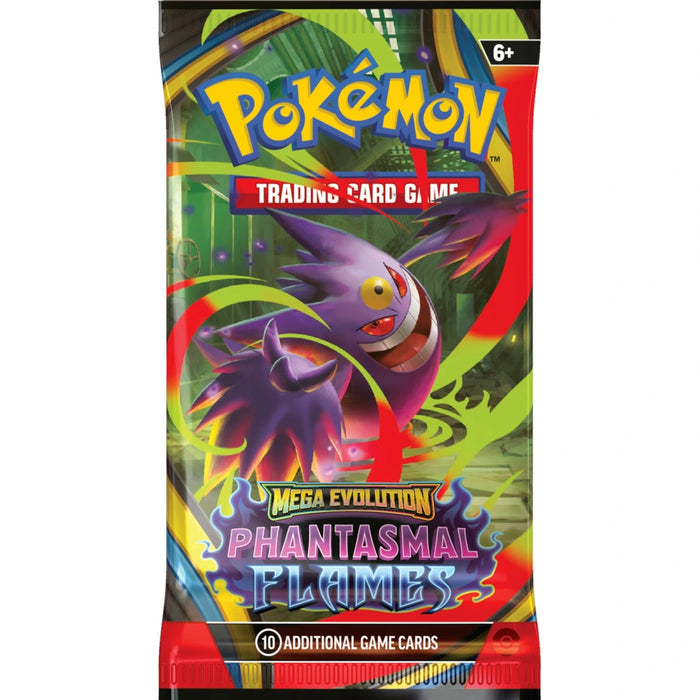 Pokémon TCG: Mega Evolution Phantasmal Flames Booster Pack *Limit of 12*