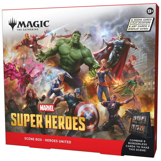 Magic: The Gathering - Marvel Super Heroes - Heroes United Scene Box