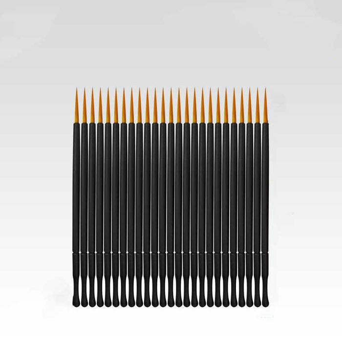 Disposable Synthetic Brushes x 25