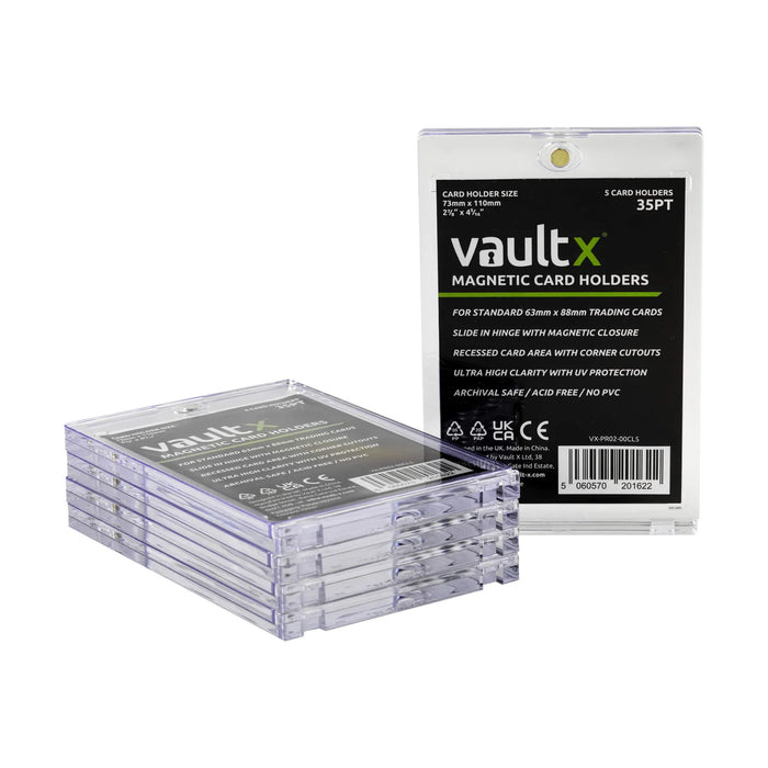Vault X Magnetic Card Holders - 5 Pack