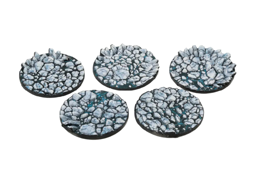 GamersGrass Frost Lake Bases - Round 40mm (x5)