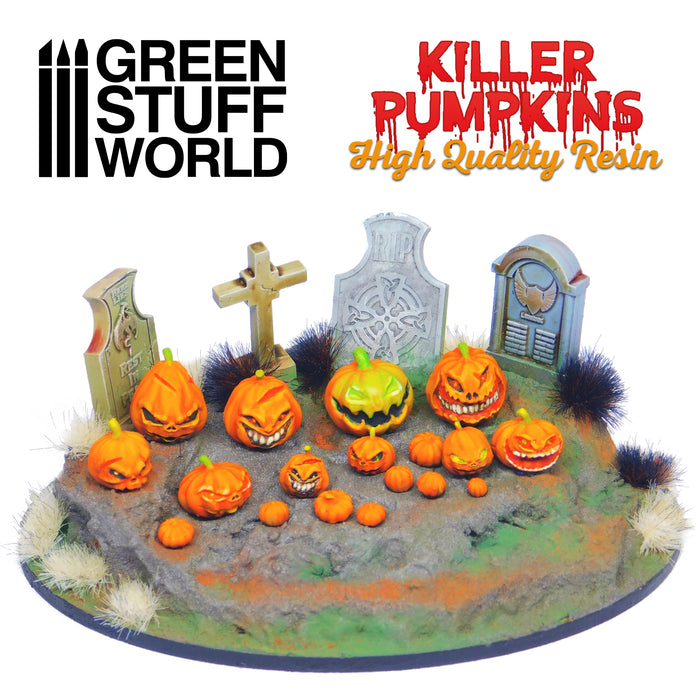 Resin Bits - Killer Pumpkins