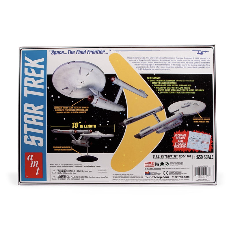 Star Trek The Original Series U.S.S. Enterprise 1:650