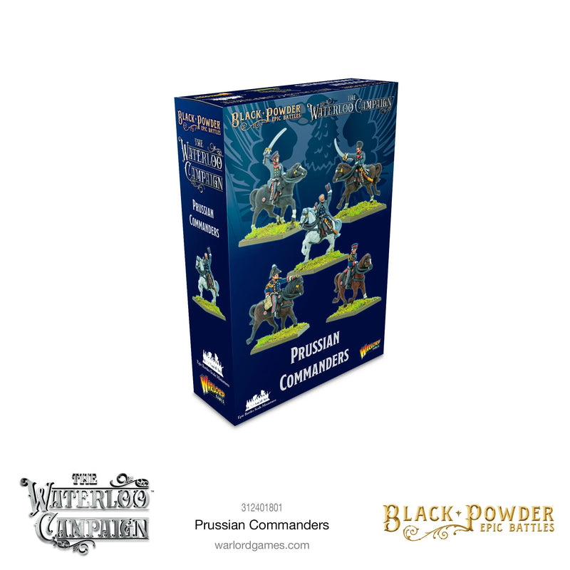 Black Powder Epic Battles - Waterloo: Napoelonic Prussian Commanders