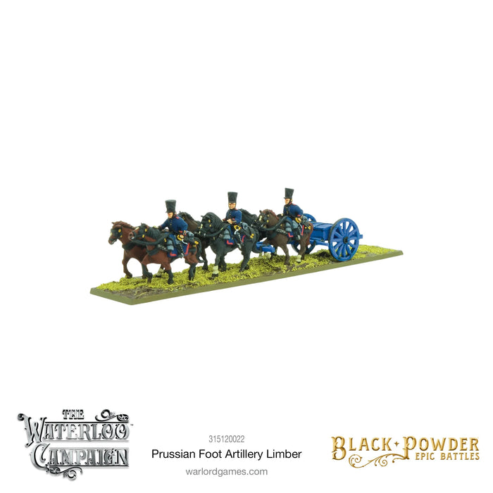 Black Powder Epic Battles: Napoleonic Prussian Foot Artillery Limber