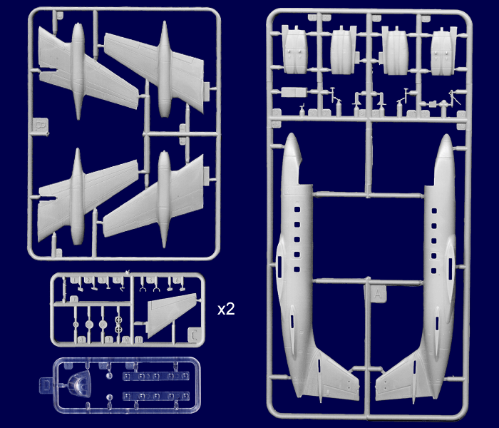 US Lockheed VC-140B Jetstar VIP (1:144)