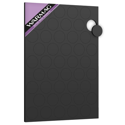 WarMag 32mm Outer Base Magnet Circles (Pack of 45)