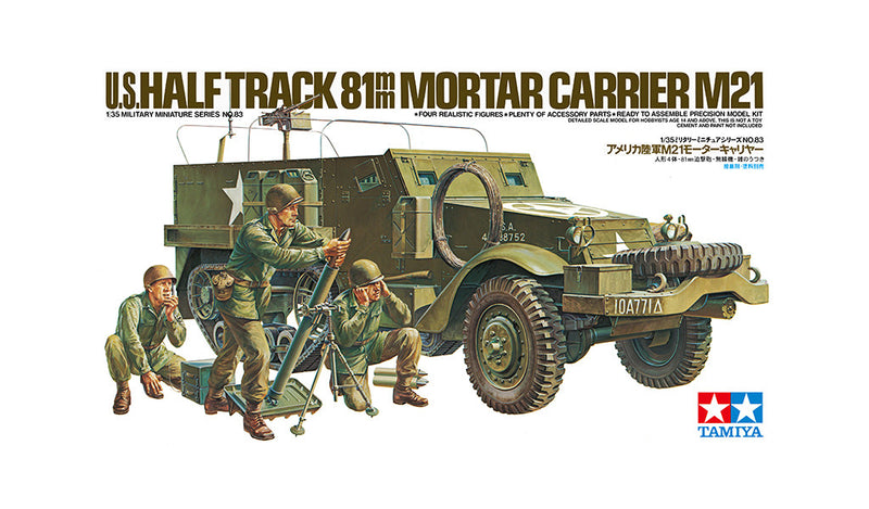 U.S. Half Track 81mm Mortar Carrier M21 (1:35)