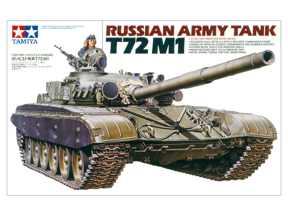 Russian Army Tank T72M1 1:35