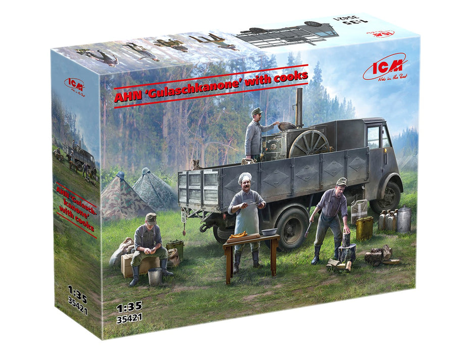 AHN 'Gulaschkanone' with cooks 1:35