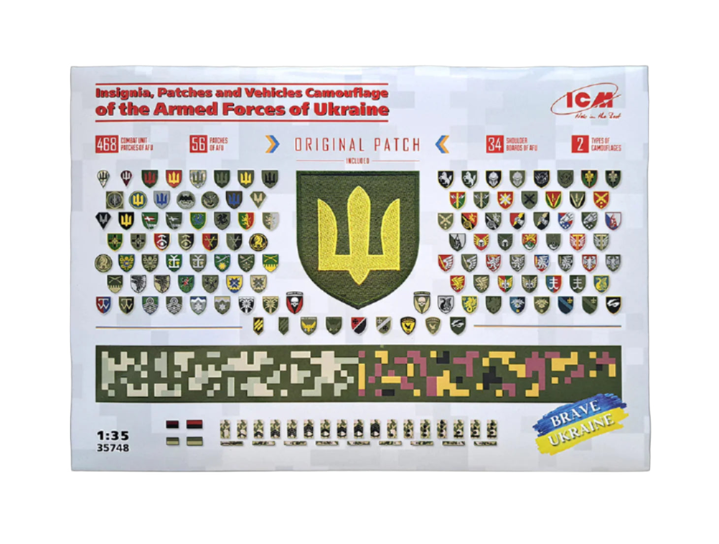 Insignia, Patches and Vehicles Camouflage of the Armed Forces of Ukraine 1:35