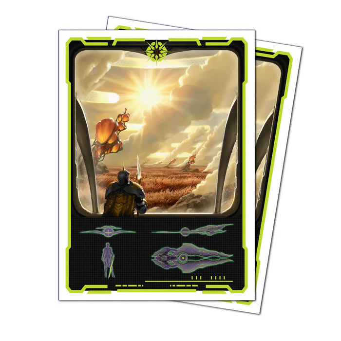 Ultra Pro Edge of Eternities Adagia, Windswept Bastion 105ct APEX Deck Protector Sleeves