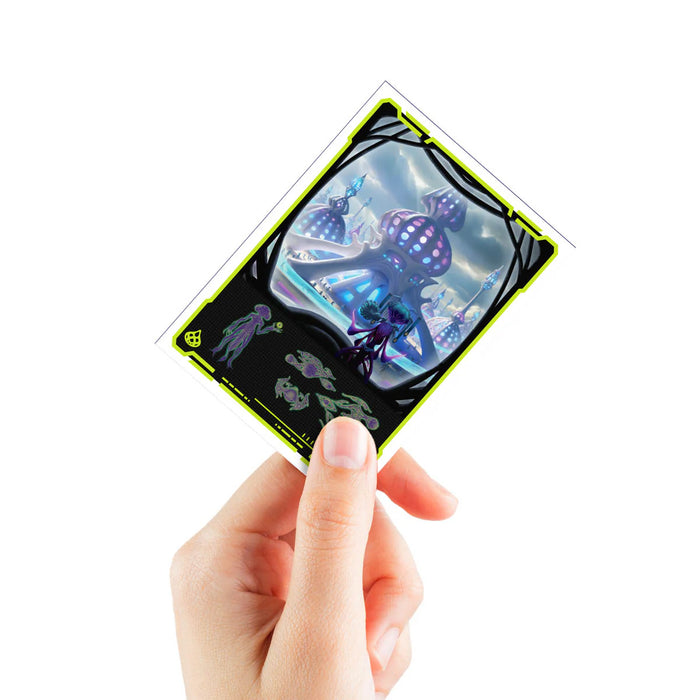 Ultra Pro Edge of Eternities Uthros, Titanic Godcore 105ct APEX Deck Protector Sleeves