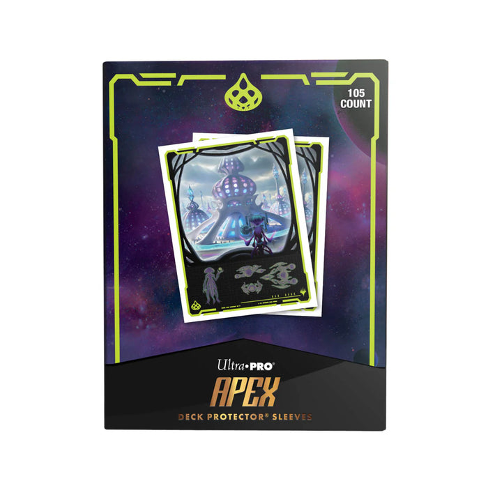Ultra Pro Edge of Eternities Uthros, Titanic Godcore 105ct APEX Deck Protector Sleeves