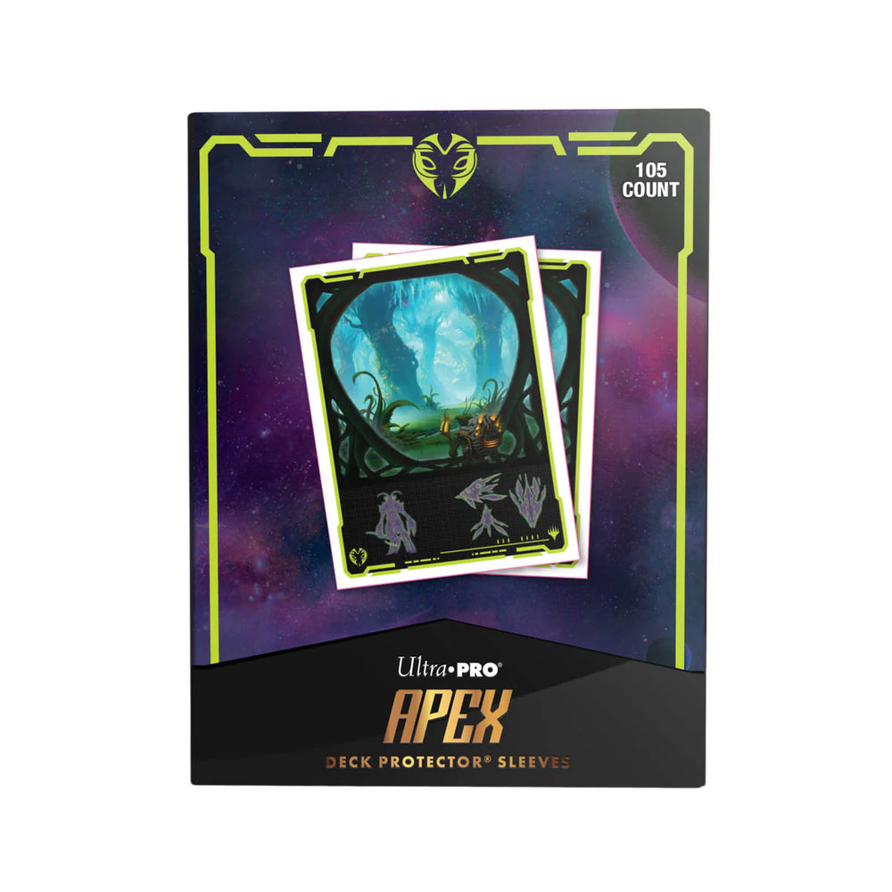 Ultra Pro Edge of Eternities Evendo, Waking Haven 105ct APEX Deck Protector Sleeves