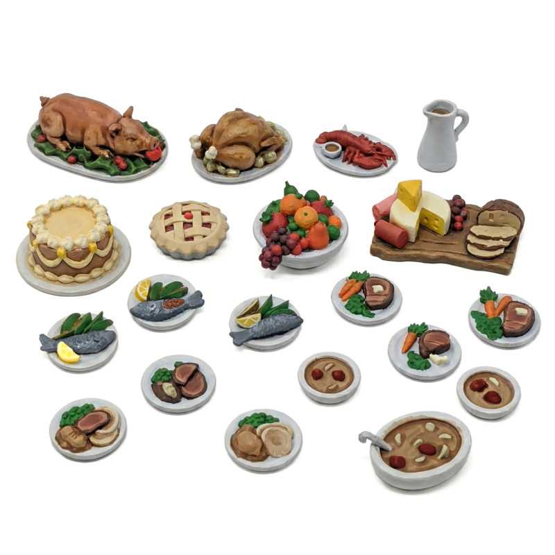 Resin Bits - Banquet Food