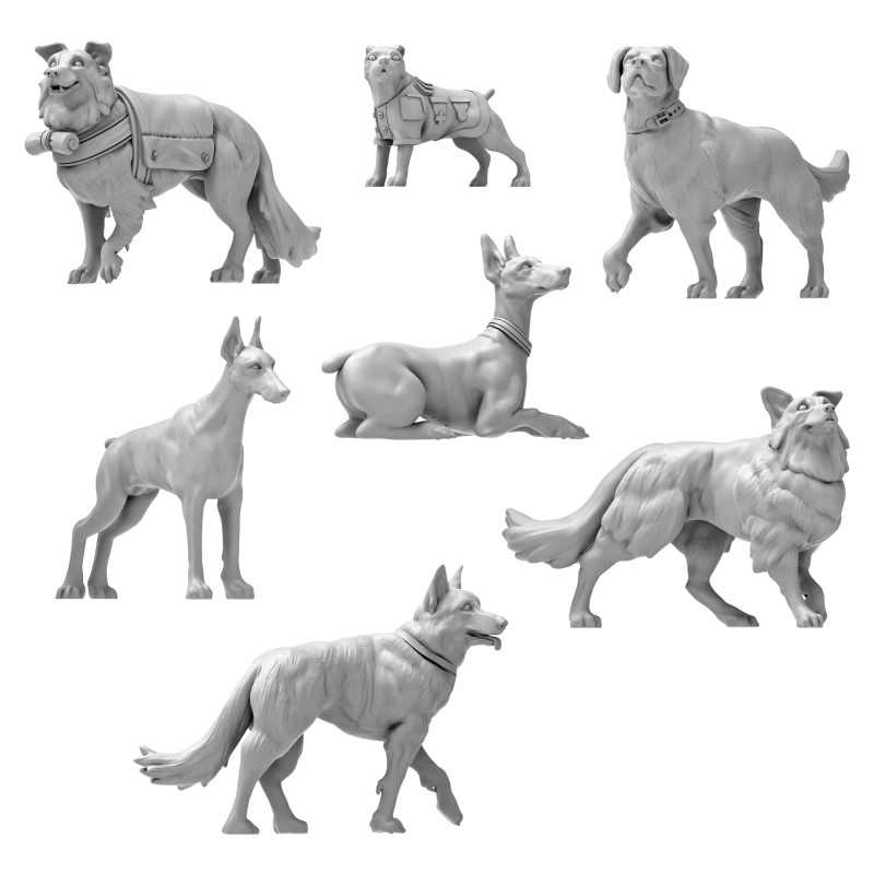 3D Printed War Dogs 1:35
