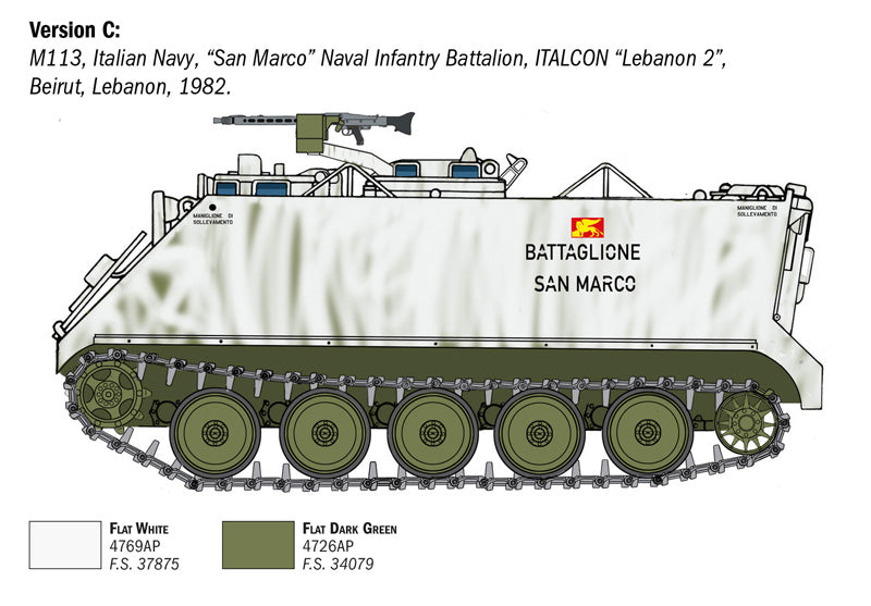 Italeri M113A1 Armoured Personnel Carrier 1:35