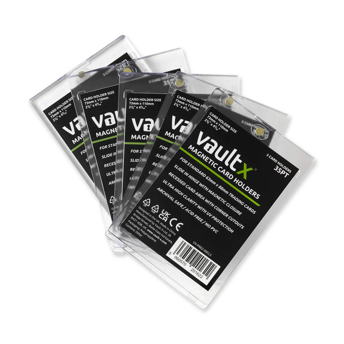 Vault X Magnetic Card Holders - 5 Pack