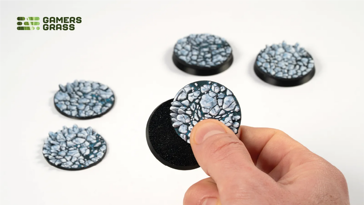 Battle Ready Toppers: Frost Lake - For Round 40mm Bases (x5)